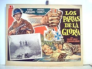 Seller image for LOS PARIAS DE LA GLORIA - 1964Dir: Henri DecoinCast: Curd J rgens Maurice RonetFolco LulliMEXICOL.C.- 31 x 41-Cms.-13 x 16 IN.PLEASE CHECK THE PICTURE FOR CONDITION for sale by ORIGINAL LOBBY CARD