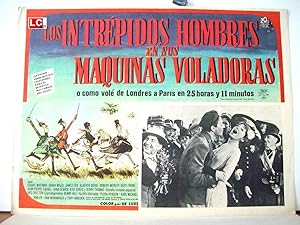 Imagen del vendedor de LOS INTREPIDOS HOMBRES EN SUS MAQUINAS VOLADORAS - 1965Dir: Ken AnnakinCast: Stuart Whitman Sarah MilesJames FoxMEXICOL.C.- 31 x 41-Cms.-13 x 16 IN.PLEASE CHECK THE PICTURE FOR CONDITION a la venta por ORIGINAL LOBBY CARD