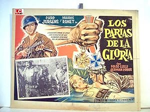 Seller image for LOS PARIAS DE LA GLORIA - 1964Dir: Henri DecoinCast: Curd J rgens Maurice RonetFolco LulliMEXICOL.C.- 31 x 41-Cms.-13 x 16 IN.PLEASE CHECK THE PICTURE FOR CONDITION for sale by ORIGINAL LOBBY CARD