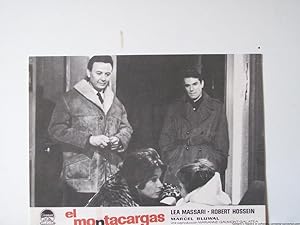 Seller image for EL MONTACARGAS - 1962Dir: MARCEL BLUWALCast: ROBERT HOSSEINLEA MASSARIESPA?A24,2 x 19,2 Cm.-10 x 8 INCHESPLEASE CHECK THE PICTURE FOR CONDITION for sale by ORIGINAL LOBBY CARD