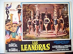 Seller image for LAS LEANDRAS - 1969Dir: EUGENIO MARTINCast: ROCIO DURCALCELIA GAMEZALFREDO LANDAISABEL GARCESJOSE SAZATORNIL "SAZAROCIO DURCALALFREDO LANDACELIA GAMEZMEXICOL.C.- 31 x 41-Cms.-13 x 16 IN.PLEASE CHECK THE PICTURE FOR CONDITION for sale by ORIGINAL LOBBY CARD