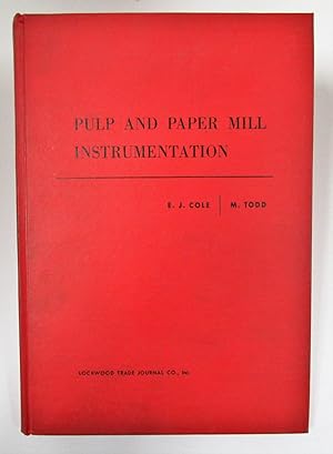 Imagen del vendedor de Pulp and Paper Mill Instrumentation a la venta por Book Nook