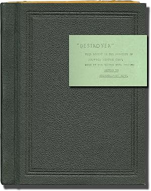 Seller image for Destroyer (Original screenplay for the 1943 film) for sale by Royal Books, Inc., ABAA