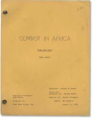 Immagine del venditore per Cowboy in Africa: Fang and Claw (Original teleplay script for the 1967 episode) venduto da Royal Books, Inc., ABAA