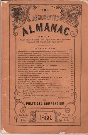 The Democratic Almanac and Political Compendium 1866