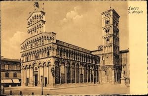 Ansichtskarte / Postkarte Lucca Toscana, S. Michele, Kirche