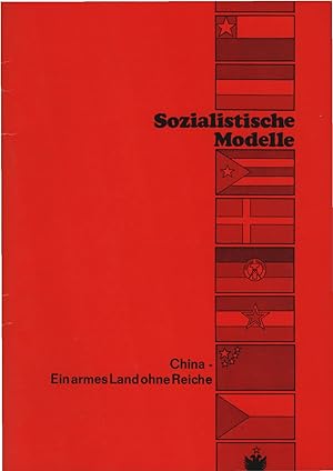Seller image for China, ein armes Land ohne Reiche. Sozialistische Modelle for sale by Schrmann und Kiewning GbR