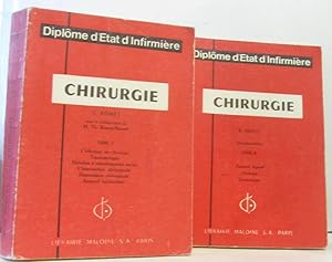 Seller image for Chirurgie - Diplme d'tat d'infirmire - tome I et II for sale by crealivres