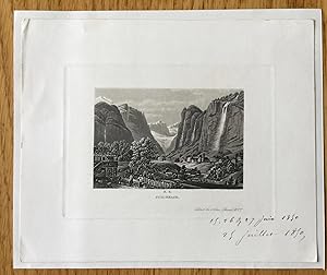 Gravure aquatinte, Suisse : Staubach