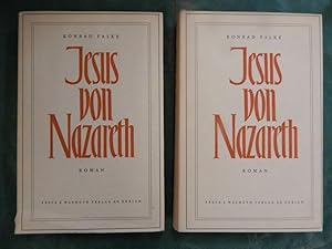 Bild des Verkufers fr Jesus von Nazareth - Roman in zwei Bnden/Bde. - in 2 Bchern zum Verkauf von Buchantiquariat Uwe Sticht, Einzelunter.
