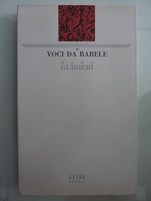 VOCI DA BABELE Saggi di critica dell'antropologia, Saggi 33