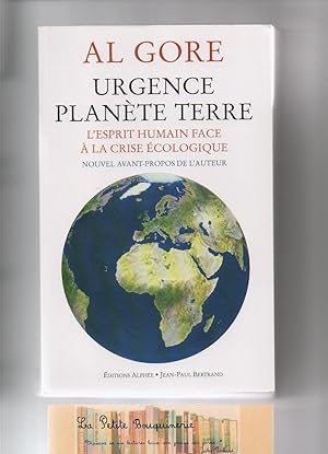 Image du vendeur pour Urgence plante terre : L'esprit humain face  la crise cologique mis en vente par La Petite Bouquinerie