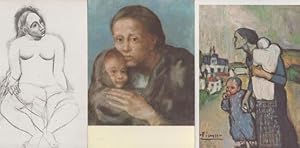 Imagen del vendedor de Picasso Acrobat The Mother Women & Child 3x Painting Postcard a la venta por Postcard Finder