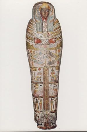 Painted Coffin Of Dentytenamun Egyptian Priest Of God Amun Museum Postcard