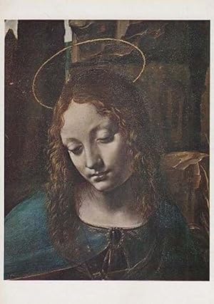 Seller image for Leonardo Da Vinci Virgin Of The Rocks National Art Gallery Painting Postcard for sale by Postcard Finder