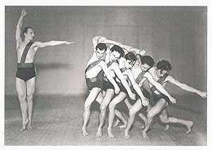 Sasha Jooss Leeder Ballet Performing Dante Inferno in 1935 Photo Postcard