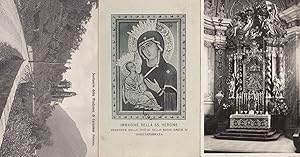 Santuario Della Madonna Di Caravina SS Vergine Grottaferrata 3x Postcard s
