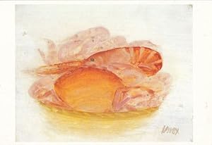 Seller image for Jack Knox Signed Oil On Board Fruits De Mer Painting Postcard for sale by Postcard Finder