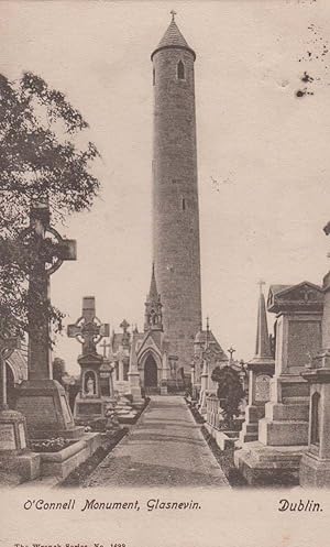 O Connell Monument Wrench Series Rare Dublin 1908 Antique Postcard
