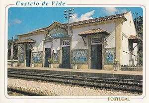 Castelo De Vide Railway Train Station Portugal