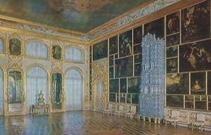 Tower Of Pushkin Catherine Palace Green Dining Room Leningrad Russia Postcard