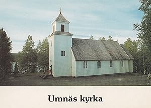 Umnas Kyrka Sweden Postcard