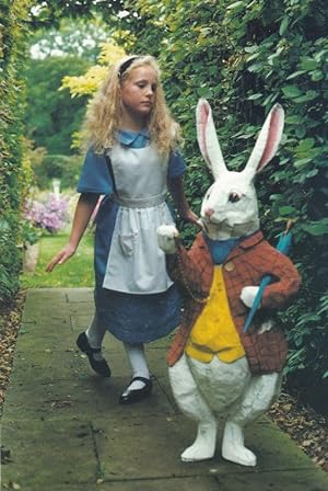 Forever Alice In Wonderland Real Photo Modern Art Postcard