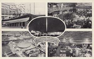 Festival Of Britain South Bank Exhibition Boat Industry 4x Views RPC Postcard
