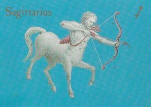Sagittarius Zodiac by Queen Elizabeth II Military Guards Famous Painter Postcard