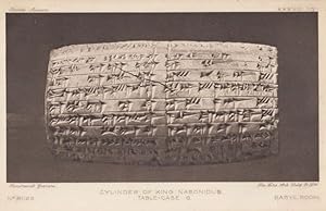 Cylinder Of King Nabonidus Neo Babylonian Antique Postcard