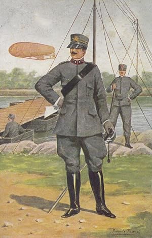 Seller image for Esercito Genio Italian Italiano Soldier at Boat Military Uniform Army Postcard for sale by Postcard Finder