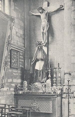 Bruxelles Our Lady Van Benzaamheid Of La Vang Belgium Old Religious Postcard