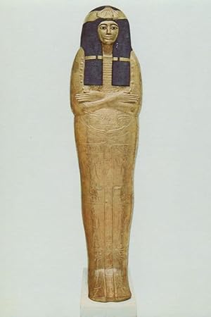 Inner Coffin Of Henutmehit Egyptian Priest Of God Amun Museum Postcard