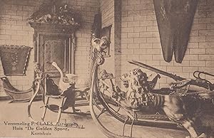 Verzameling Claes Antwerpen Huis De Gulden Spoor Werkkam Rocking Horse Dutch Antique Postcard