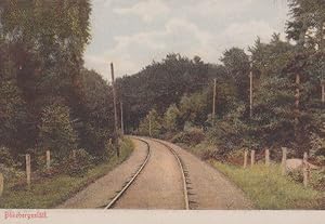 Bokebergsslatt Railway Train Track Skane County Swedish Antique Sweden Postcard