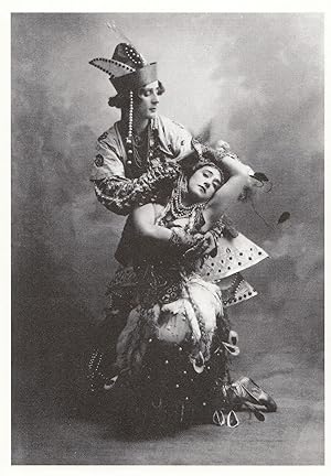 Bild des Verkufers fr Tamara Karsavina In L'Oiseau De Feu Russian Ballet RPC Postcard zum Verkauf von Postcard Finder