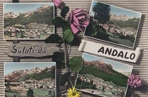 Andalo Greetings Italian Postcard