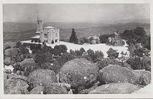 Portugal Guimaraes Aerial Real Photo Postcard