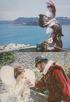 Queen Elizabeth I Francis Drake Plymouth Armada Experience Royal 2x Postcard s