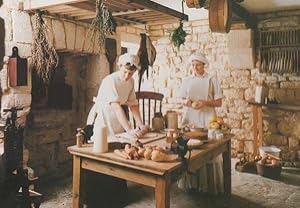 Northleach Gloucester Victorian Bakery Cotswolds Bread Making Fashion Postcard