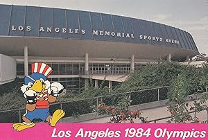 Los Angeles Memorial Sports Arena Boxing 1984 Olympic Games Postcard