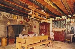 Seller image for Auvergne Le Cantou Fromages French France Cheese Making Antique Kitchen Postcard for sale by Postcard Finder