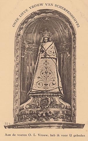 Albert Isabelle Notre Dame Du Montaigu Scherpenheuvel Religious Postcard