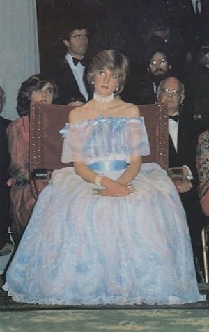 Princess Diana Opening Gonzaga Exhibition Royal Wedding 1982 Postcard