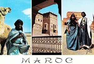 Maroc Moroccon Fashion Costume Headdress Morocco Postcard