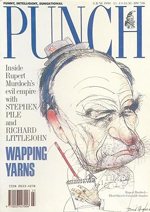 Seller image for Richard Murdoch Evil Empire Punch Magazine Comic Postcard for sale by Postcard Finder