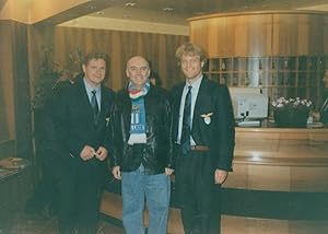 Paul Gascoigne In Pub With Claudio Sclosa Lazio Football Club 1992 Postcard