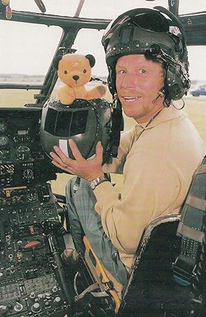 Sooty & Sweet Matthew Corbett in RAF Puma Helicopter Thames TV Birthday Postcard