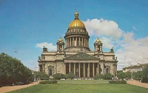 St Isaacs Cathedral Leningrad 1980s New Postcard