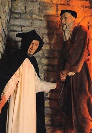 Bishop Cranmer Spanish Friar Monk Waxworks Museum Exhibition Old Crafts Postcard